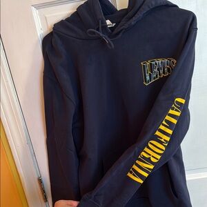 Levi's Navy Blue Hoodie for Men